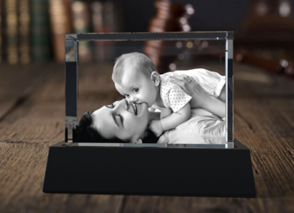 3D Crystal Rectangle Wide